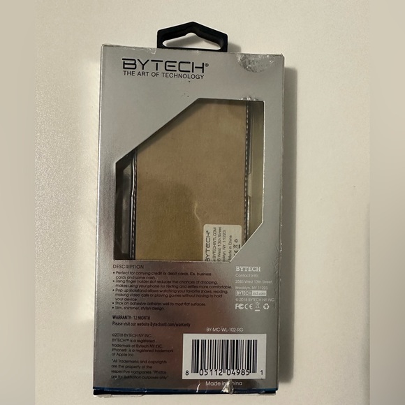 Bytech Smart Wallet with Pop Up Stand - Picture 3 of 9